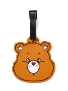 SHEIN X Care Bears 愛心熊頭行李吊牌 - 棕色 - 查看 4