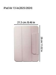 Kompatibel dengan Pelindung Tablet: Dudukan Magnetik Dua Sisi 11 Inci dengan Slot Pena dan Penyangga. - Berwarna merah muda - View 7