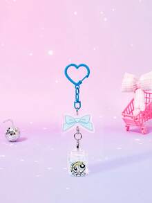 THE POWERPUFF GIRLS X Joivida 可愛卡通鋅合金吊飾，適用於鍵盤、包包、紀念品與收藏品，適合作為禮物，也適用於錢包與書包 - 彩色 - 查看 10
