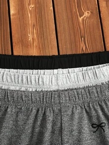 SHEIN 兒童 3件組 青少年女孩內搭褲 - 彩色 - 查看 3
