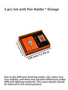 Qianli Jiangshan Three Fold Notebook, Suitable For Office Meeting Recording, Student Note Taking, Chinese Style Notebook And Notebook Set - multicolor - View 12