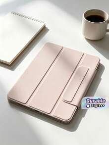 Kompatibel dengan Pelindung Tablet: Dudukan Magnetik Dua Sisi 11 Inci dengan Slot Pena dan Penyangga. - Berwarna merah muda - View 1
