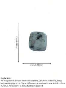 Haus Hana 1pc Compact Natural Crystal Agate Stone Square Incense Holder, Polished Cube Incense Stick Base, Simple Aesthetic Aromatherapy Ornament For Meditation, Yoga, Bedroom, Office, Home Decor Gift - multicolor - View 17