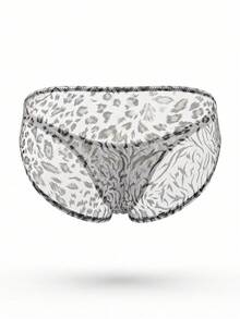 DrisQ DrisQ 1 buah Celana Dalam Segitiga Jala Motif Leopard untuk Pria - Grey - View 4