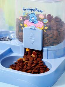 Care Bears X PETSIN 2-In-1 Plastic Dry Wet Separation Pet Feeder Water Dispenser Set, Easy To Clean, Durable, Spill Proof, Non Slip, Suitable For Multiple Pets Indoors And Outdoors, All Season Cats And Dogs, Daily Pet Feeding Stations, Hot Pet Supplies - one size fits all - View 4