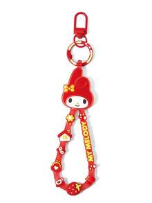 HELLO KITTY AND FRIENDS | SHEIN KT系列PVC鑰匙圈 - 紅色 - 查看 3