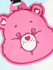 SHEIN X Care Bears Label Koper Kepala Beruang Cinta - Berwarna merah muda - View 5