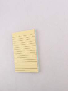 100/200 Sheets Lined Sticky Notes (4 Colors) – Portable Student Note Markers – Self-Adhesive & Easy To Apply – For Office, Home, And School – Available In Large And Small Sizes – Handy Office & Back-To-School Essential - Multicolor - View 8