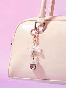 THE POWERPUFF GIRLS X Joivida 可愛卡通鋅合金吊飾，適用於鍵盤、包包、紀念品與收藏品，適合作為禮物，也適用於錢包與書包 - 彩色 - 查看 4
