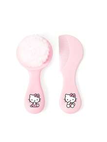 HELLO KITTY AND FRIENDS | SHEIN 2 Pcs Soft  Blue Hair Brush And Comb Set Baby's Soft Spot Protected,Cute Cartoon - Multicolor - View 7