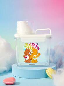 Care Bears X PETSIN 1pc Large Capacity PVC Sealed Moistureproof Dustproof Insectproof Scratch Resistant Lightweight Portable Pet Storage Bucket With Measuring Cup Indoor Outdoor All Season Cat Dog Pet Accessories - one size fits all - View 8