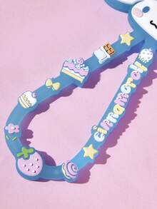 HELLO KITTY AND FRIENDS | SHEIN KT Series PVC Keychain - Blue - View 5