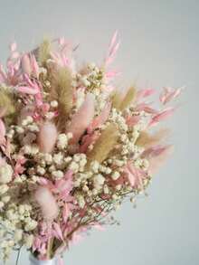 1 Bouquet Mixed Fake Flowers Including Baby's Breath, Eucalyptus ...