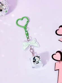 THE POWERPUFF GIRLS X Joivida 可愛卡通鋅合金吊飾，適用於鍵盤、包包、紀念品與收藏品，適合作為禮物，也適用於錢包與書包 - 彩色 - 查看 7