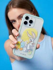 LOONEY TUNES X SHEIN Stylish Printed Protective Case Design, Fashionable Phone Case Compatible With IPhone - Multicolor - View 2