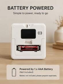 Teckwe 1pc Kitchen Timer Large LCD Display, Hours Count Down/Increment Function, Hour/Minute/Second Adjustment, One-Button Start/Stop, Clear Reset Button, Mode Switch Button, Back-To-School Essential - Multicolor - View 6