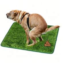 Ultimate Washable Dog Grass Mat - Reusable, Odor-Resistant, Pet Training Artificial Grass, With Anti-Slip Bottom Back. Easy-To-Clean Urine Pad, Suitable For Indoor/Outdoor Use. Grass Leaf Length: Approximately 2 Centimeters. - Multicolor - View 7