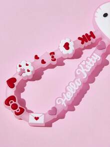 HELLO KITTY AND FRIENDS | SHEIN KT Series PVC Keychain - Pink - View 6