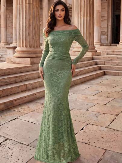 Coutiva High-End Evening Gown, Elegant Elegant, Luxury Socialite Style, Sophisticated Evening Dress