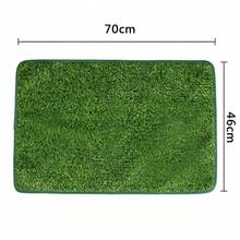 Ultimate Washable Dog Grass Mat - Reusable, Odor-Resistant, Pet Training Artificial Grass, With Anti-Slip Bottom Back. Easy-To-Clean Urine Pad, Suitable For Indoor/Outdoor Use. Grass Leaf Length: Approximately 2 Centimeters. - Multicolor - View 5