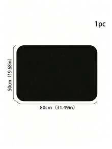 1 Piece Extra Large Silicone Table Mat Heat Resistant Non Slip Absorbent Placemat For Kitchen Countertop Dining Desk Office Bathroom Easy Clean Waterproof Surface Protector Pad - Multicolor - View 12