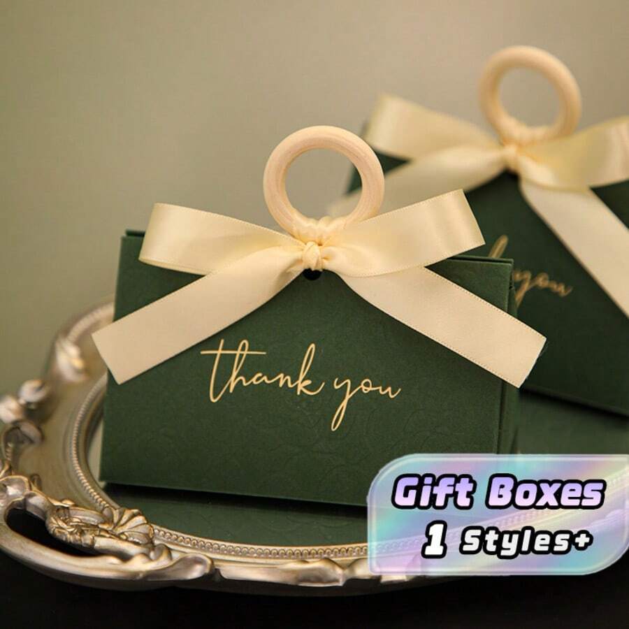Luxury Wedding Candy Boxes, Portable Handheld Gift Boxes, Suitable For Weddings, Christmas, Valentine's Day, Birthdays, Candy Shop Packaging - Candy Box - View 1