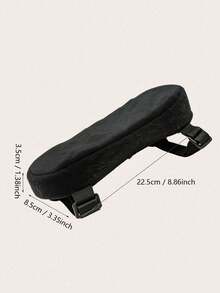 1pc Ergonomic Memory Foam Armrest Pad For Office Chair - Universal Fit Elbow Support Cushion For Pressure Relief, Comfortable Armrest Cover For Desk Chair, Wheelchair - Multicolor - View 4