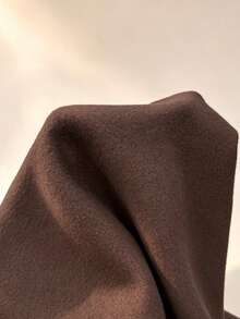 LUMIGAL Women's V-Neck Casual Versatile Daily Wear Long Sleeve Sweatshirt - Brown - View 9