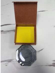 1件水晶玻璃菸灰缸 雪茄香菸菸灰缸座 家用辦公室桌面裝飾 - 彩色 - 查看 9