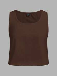 SHEIN EZwear 2件組女款背心與細肩帶上衣 - 彩色 - 查看 6