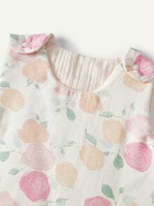 1 Piece Of Baby Bedding, Soft And Comfortable U-Shaped Gauze Sleeveless Swaddle Sleeping Bag, Cute Pattern, Suitable For Newborns - Multicolor - View 6