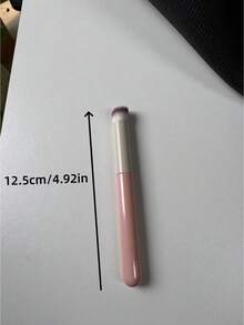 1 Buah Kuas Concealer Baru 270 Multifungsi, Kuas Blending Foundation untuk Concealer Cair, Krim, Contour, Highlighter, Aplikasi Presisi, Alat Kecantikan, Kuas Makeup untuk Penggunaan di Rumah dan Profesional - Watermelon Pink - View 4
