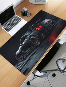 XXL Large Gaming Desk Mat, Japanese Sports Car Print Mouse Pad With Non-Slip Rubber Base Smooth Surface, For PC Laptop Office Game Room, Ideal Gift For Men Boys Car Lovers - View 5