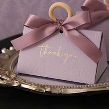 Luxury Wedding Candy Boxes, Portable Handheld Gift Boxes, Suitable For Weddings, Christmas, Valentine's Day, Birthdays, Candy Shop Packaging - Candy Box - View 14
