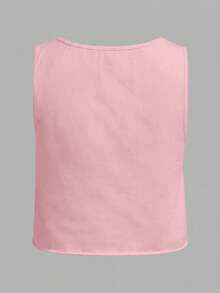 SHEIN EZwear 2件組女款背心與細肩帶背心 - 彩色 - 查看 7