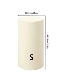 Flexible Cylindrical Base Cover, Cylindrical Holder Cover, Suitable For Wedding Or Birthday Parties - Cover Only - Beige - View 12