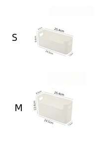 1Pc Wall Mount Kitchen Storage Box No Drill Cabinet Door Organizer For Plastic Wrap Bag Cleaning Supplies Inside Cupboard Door - Multicolor - View 9