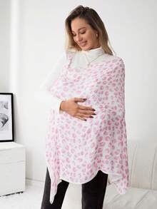 1 Piece, Cute Print Is Comfortable And Soft, Baby Feeding Out To Cover Breastfeeding Use, Breastfeeding Towel - Multicolor - View 2