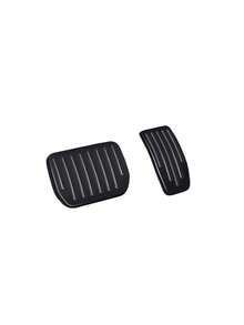 New 2-In-1 Gas Brake Pedal Set, OEM Molded Foot Rest Pedal Cover, Anti-Slip Metal Interior Pedals, Direct No-Drilling Installation - A - View 14