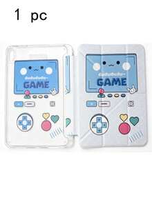 One Blue Bow Game Pattern Tablet Case, Built-In Slot, Reinforced Silicone Corner, Automatic Wake-Up Sleep Function, Suitable For Christmas, Valentine's Day And New Year's Day Gifts. - Multicolor - View 10