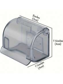 2 PCS No Drill Waterproof Dustproof Quick Drying Drainage Holes Wall Mount Adhesive Space Saving Rustproof Durable Shaver Holder Rack Storage Box Bathroom Organizer For Men Gift Fathers Day Birthday Christmas - View 2