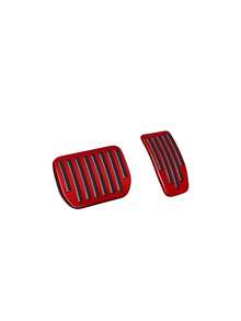 New 2-In-1 Gas Brake Pedal Set, OEM Molded Foot Rest Pedal Cover, Anti-Slip Metal Interior Pedals, Direct No-Drilling Installation - A - View 13