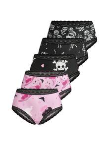 AltBold 5 buah Celana Dalam Segitiga Wanita Motif Renda - MultiWarna - View 1