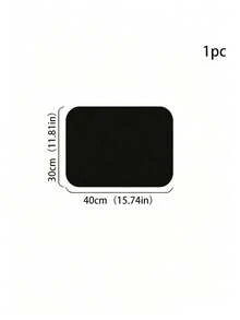 1 Piece Extra Large Silicone Table Mat Heat Resistant Non Slip Absorbent Placemat For Kitchen Countertop Dining Desk Office Bathroom Easy Clean Waterproof Surface Protector Pad - Multicolor - View 15