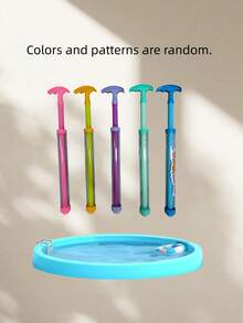 5PCS Multicolor Reusable Dual Hand Operated Prank Water Spray Squirters Durable Plastic Party Favors Birthday Halloween Christmas Outdoor Games Pool Beach Summer Activities Fun Gifts For Friends Family Adults - Multicolor - View 3