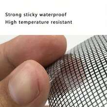 Window Screen Repair Patches, 3-Layer Strong Adhesive Screen Mesh Tape, 4" X 4" (10cm X 10cm) Screen Patch Kit For Fixing Holes & Tears On Door And Window Screens, Available In 5/10/15/20Pcs - default - View 7