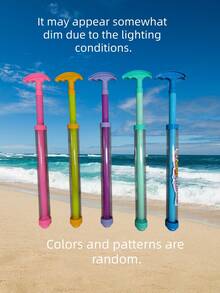 5PCS Multicolor Reusable Dual Hand Operated Prank Water Spray Squirters Durable Plastic Party Favors Birthday Halloween Christmas Outdoor Games Pool Beach Summer Activities Fun Gifts For Friends Family Adults - Multicolor - View 4