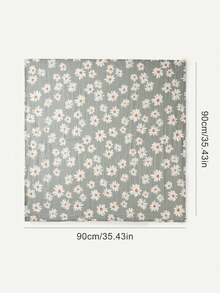 1-Piece Newborn Swaddle Blanket, Soft And Comfortable, Floral Baby Blanket, - Multicolor - View 5