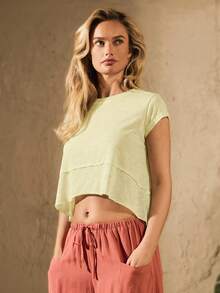 VARSIVA Sports SUMMER Outdoors Basic With Jersey - Light Yellow - View 5