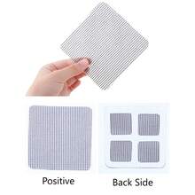 Window Screen Repair Patches, 3-Layer Strong Adhesive Screen Mesh Tape, 4" X 4" (10cm X 10cm) Screen Patch Kit For Fixing Holes & Tears On Door And Window Screens, Available In 5/10/15/20Pcs - default - View 3